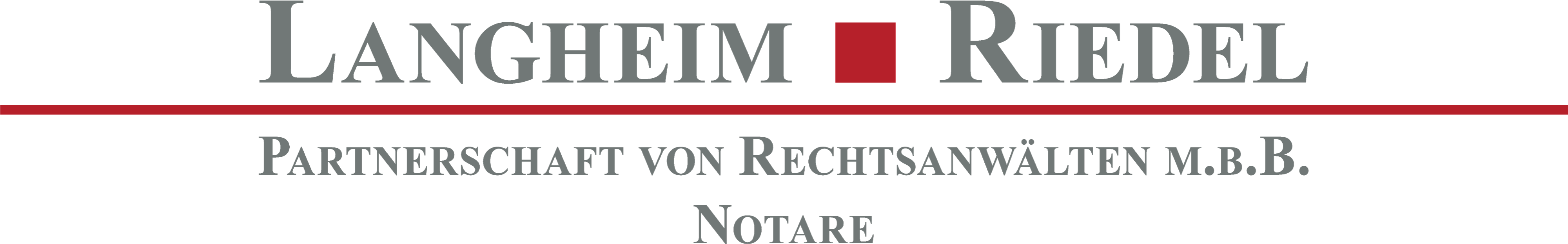 Langheim.Riedel. | Partnerschaft von Rechtsanwälten m.b.B. | Notare | Landkreis Osnabrück logo